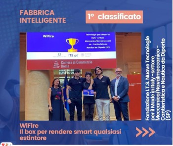 WiFire Vincitore categoria “Fabbrica Intelligente” 2024