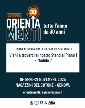 FESTIVAL ORIENTAMENTI - MAGAZZINI DEL COTONE DI GENOVA 