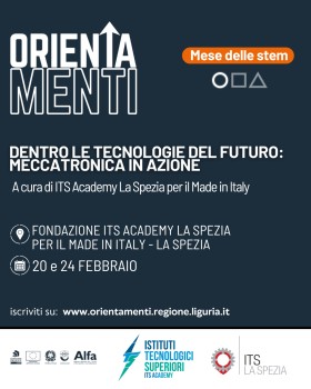 Settimana STEM 2026: entra nel futuro con ITS Academy La Spezia!